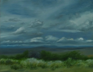 New Mexico Sky
oil on canvas
8” x 10”